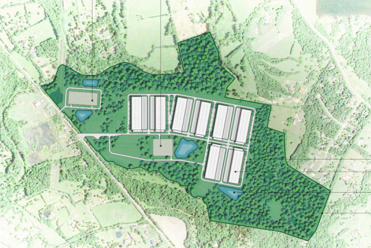 Oldham County data center rendering